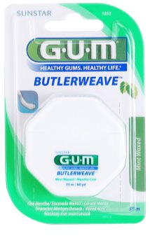 G.U.M Butlerweave κέρινο οδοντικό νήμα με γεύση δυόσμου