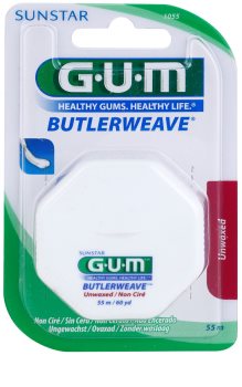 G.U.M Butlerweave Ongewaxte Flossdraad