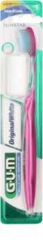 G.U.M Original White brosse à dents medium