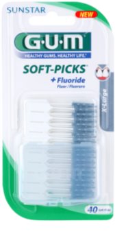 G.U.M Soft-Picks +Fluoride dentálne špáradlá X-Large