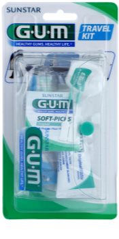 G.U.M Travel Kit Dental Care Set I.