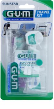 G.U.M Travel Kit set pentru îngrijirea dentară I.