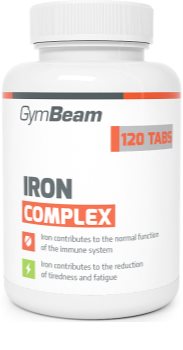 GymBeam Iron Complex podpora správneho fungovania organizmu