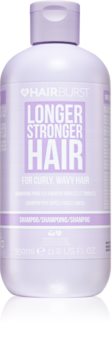Hairburst Longer Stronger Hair Curly, Wavy Hair shampoo idratante per capelli mossi e ricci