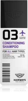 Hairways Travel Essentials champú limpiador para todo tipo de cabello