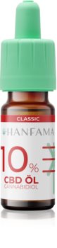 Hanfama CBD Classic 10% CBD σταγόνες υποστήριξη και ανανέωση ερεθισμένων ούλων
