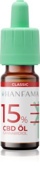 Hanfama CBD Classic 15% CBD Tropfen unterstützt die Regeneration von gereiztem Zahnfleisch