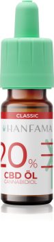 Hanfama CBD Classic 20% CBD Tropfen unterstützt die Regeneration von gereiztem Zahnfleisch