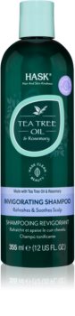 HASK Tea Tree Oil & Rosemary frissítő sampon száraz, viszkető fejbőrre
