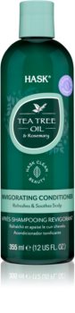 HASK Tea Tree Oil & Rosemary conditionneur rafraîchissant pour cuir chevelu sec avec démangeaisons