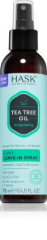HASK Tea Tree Oil & Rosemary abspülfreies Spray für trockene und juckende Kopfhaut