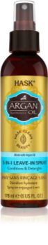 HASK Argan Oil spray care nu necesita clatire pentru par deteriorat