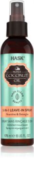 HASK Monoi Coconut Oil spray senza risciacquo per capelli brillanti e morbidi