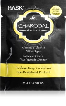 HASK Charcoal with Citrus Oil дълбоко подхранващ балсам за възобновяване на скалпа