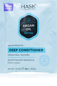 HASK Argan Oil Syväelvyttävä Hoitoaine Kuiville Ja Vaurioituneille Hiuksille