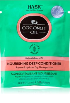 HASK Monoi Coconut Oil revitalizační kondicionér pro lesk a hebkost vlasů