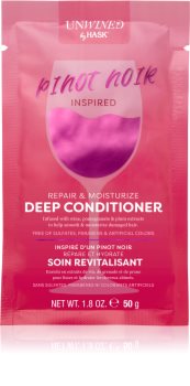 HASK Unwined Pinot Noir Diepe Herstellende Conditioner voor Droog en Beschadigd Haar