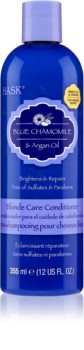 HASK Blue Chamomile & Argan Oil balsamo colorato per capelli biondi