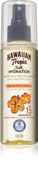 Hawaiian Tropic Silk Hydration huile solaire visage et corps SPF 15