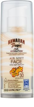 Hawaiian Tropic Silk Hydration Air Soft védőkrém az egész arcra SPF 30