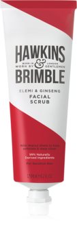 Hawkins & Brimble Natural Grooming Elemi & Ginseng Gesichtspeeling vor der Rasur