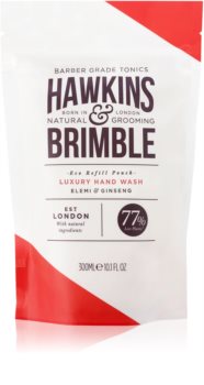 Hawkins & Brimble Luxury Hand Wash Eco Refill Pouch Roku ziepes uzpilde