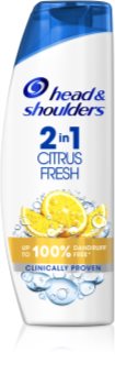 Head & Shoulders Citrus Fresh 2v1 shampoo per capelli grassi