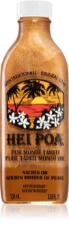 Hei Poa Pure Tahiti Monoï Oil Golden Mother of Pearl multifunkcionális olaj csillámporral