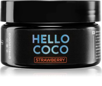 Hello Coco Strawberry ενεργός άνθρακας για λεύκανση των δοντιών