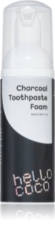 Hello Coco Activated Charcoal bělicí zubní pasta s aktivním uhlím