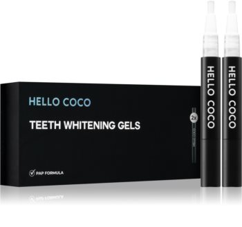 Hello Coco PAP+ Teeth Whitening Gels bieliace pero na zuby