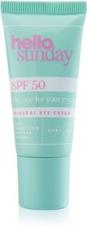 hello sunday the one for your eyes cremă de ochi cu efect de netezire și de iluminare SPF 50