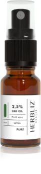 Herbliz Sativa CBD Oil 2,5% spray do ust z CBD