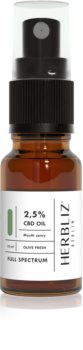Herbliz Olive Fresh CBD Oil 2,5% spray do ust z CBD