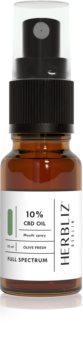 Herbliz Olive Fresh CBD Oil 10% στοματικό σπρέι με CBD