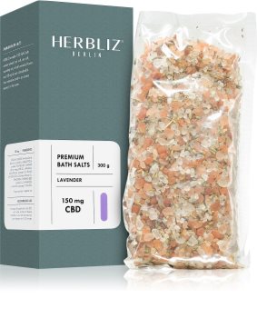 Herbliz CBD Bath Salts Lavender Badesalz