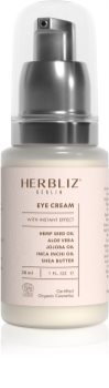 Herbliz Hemp Seed Oil Cosmetics szemkrém a ráncok, duzzanatok és sötét karikák ellen