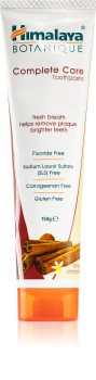 Himalaya Herbals Botanique Cinnamon zubná pasta pre kompletnú ochranu zubov