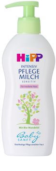 Hipp Babysanft Sensitive тоалетно мляко за тяло за суха кожа