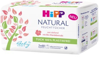 Hipp Babysanft Natural vlhčené čisticí ubrousky pro děti od narození