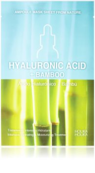 Holika Holika Ampoule Mask Sheet From Nature Hyaluronic Acid + Bamboo Zellschichtmaske mit besonders feuchtigkeitsspendender und nährender Wirkung