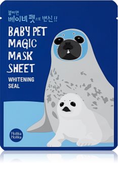 Holika Holika Magic Baby Pet plátýnková maska s rozjasňujícím účinkem
