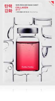 Holika Holika Skin Rescuer Collagen masca de celule cu efect de fermitate cu colagen