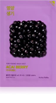 Holika Holika Pure Essence Acai Berry exfoliační plátýnková maska