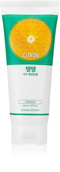 Holika Holika Daily Fresh Citron spuma exfolianta pentru curatare pentru ten gras și mixt