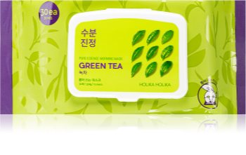 Holika Holika Pure Essence Green Tea osvěžující ranní maska s výtažkem zeleného čaje