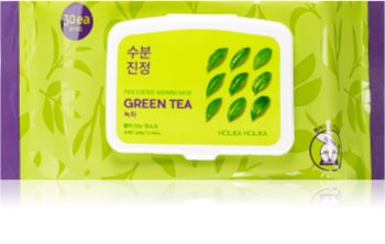 Holika Holika Pure Essence Green Tea osviežujúca ranná maska s výťažkom zeleného čaju