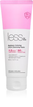 Holika Holika Less On Skin Redness Calming CICA zklidňující čisticí pěna pro citlivou pleť se sklonem ke zčervenání