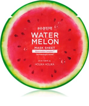Holika Holika Watermelon Mask arcmaszk hidratáló és nyugtató hatással