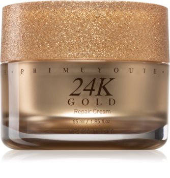 Holika Holika Prime Youth 24K Gold интензивен възстановяващ крем с 24 каратово злато